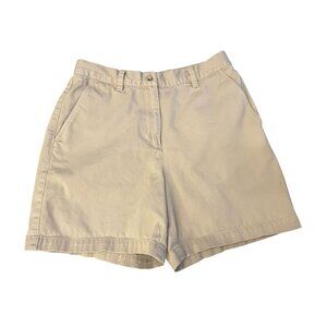 Vintage Ralph Lauren Shorts Womens 6 Khaki Safari 80s 90s 100% Cotton